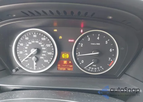 2008 BMW 528I из США, поврежденный, VIN WBANU53568C113554